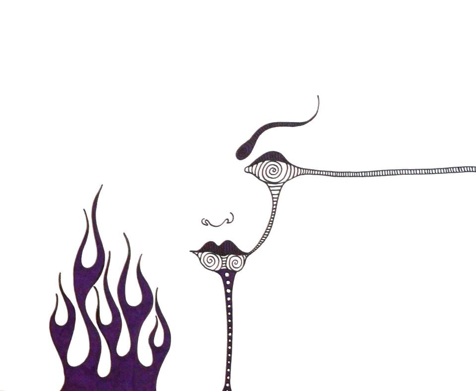 Freya Burning Violet