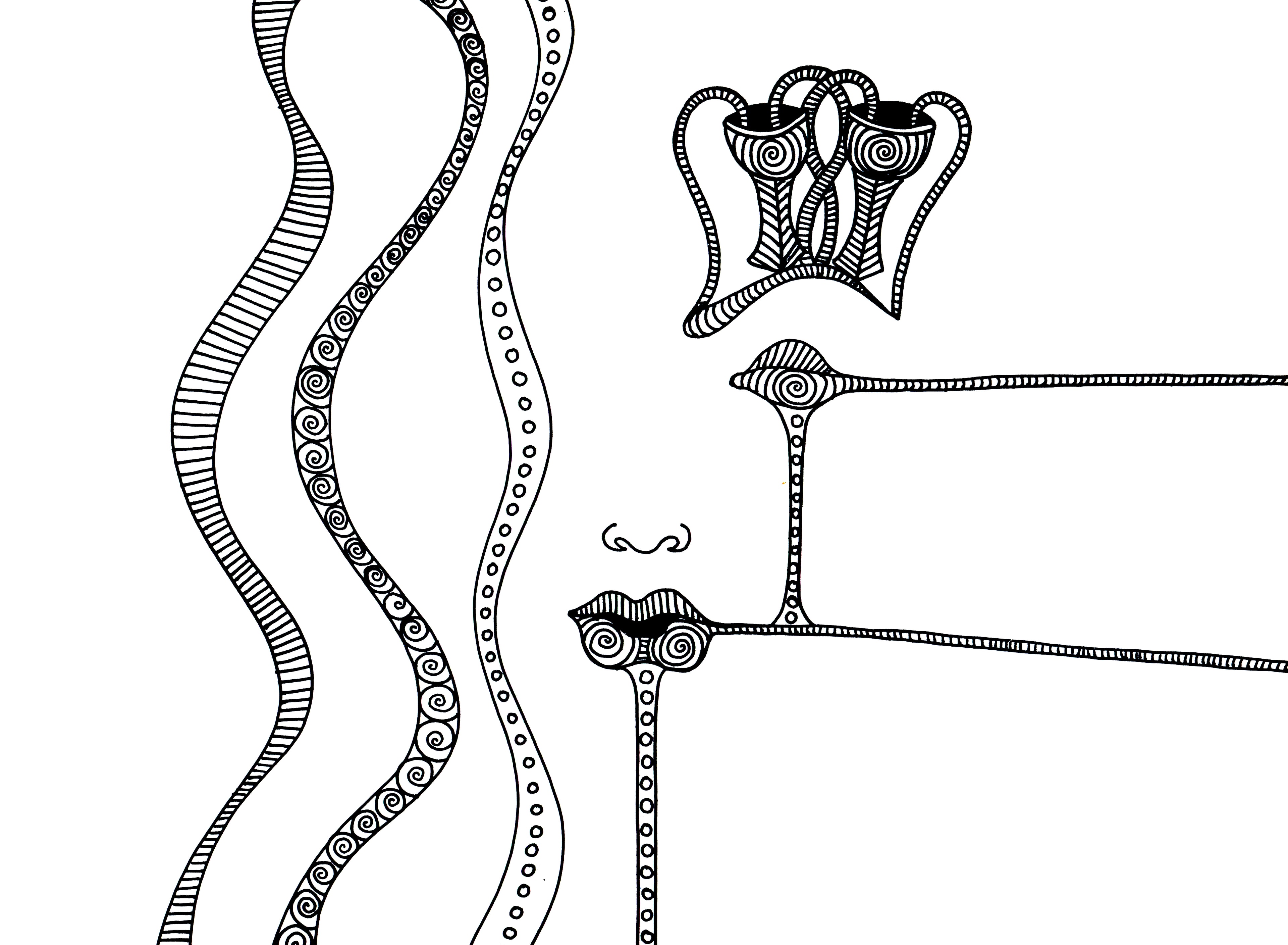Freya's Tears VIII: Two of Cups